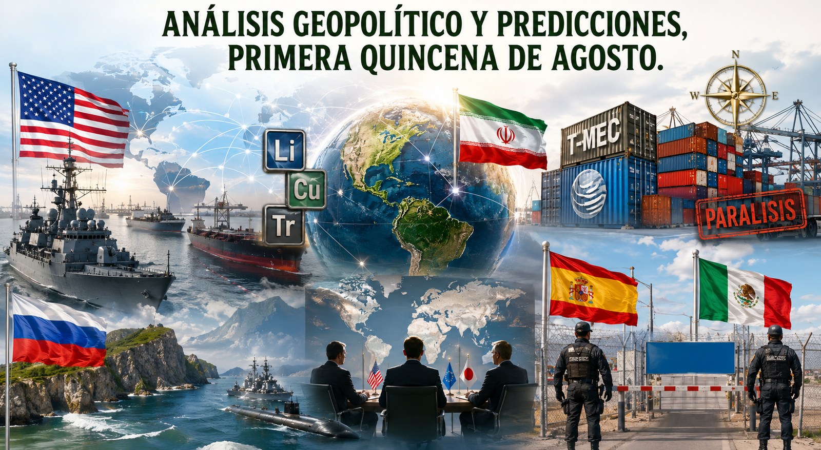 Análisis geopolítico de la primera quincena de agosto