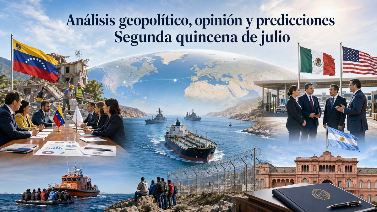 Análisis geopolítico de la segunda quincena de julio