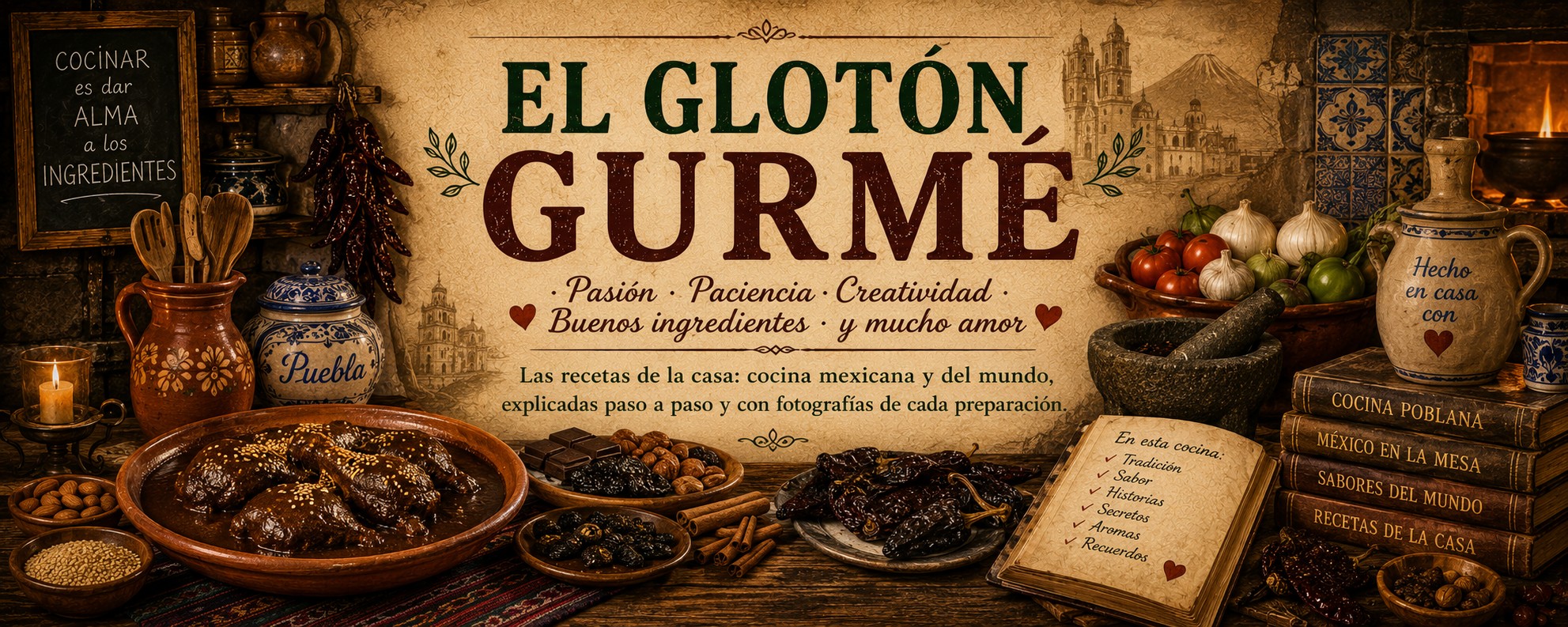 El Glotón Gurmé — recetas de la casa