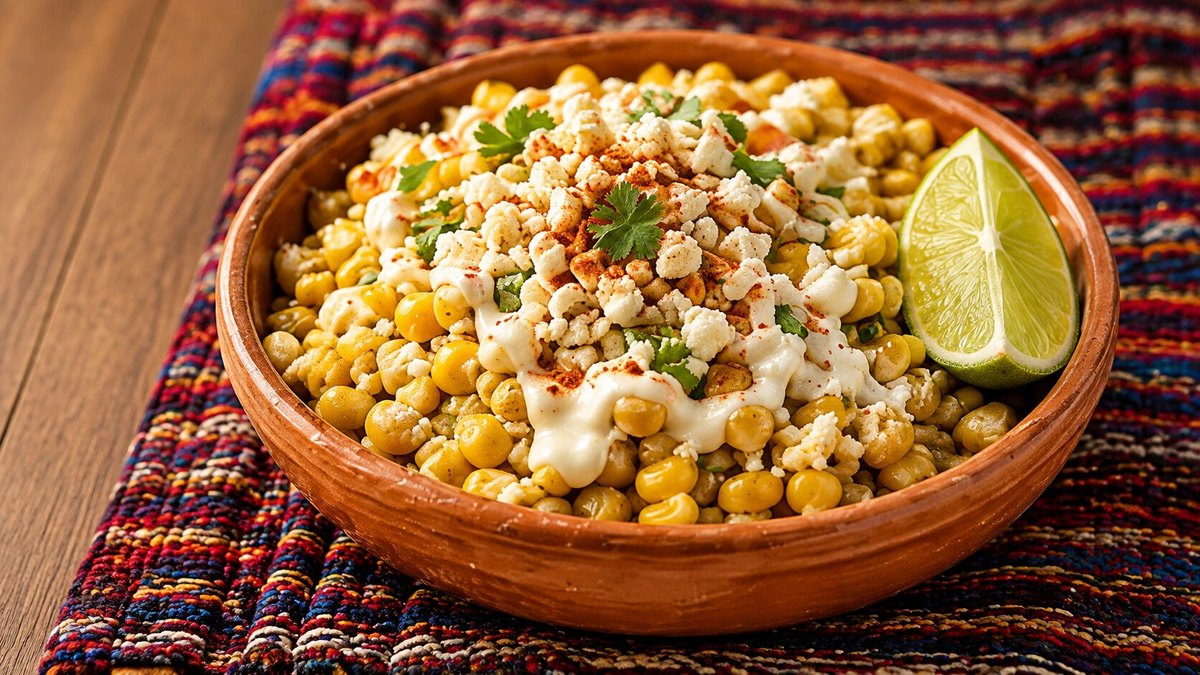 Esquites de Elote pre tostados en comal