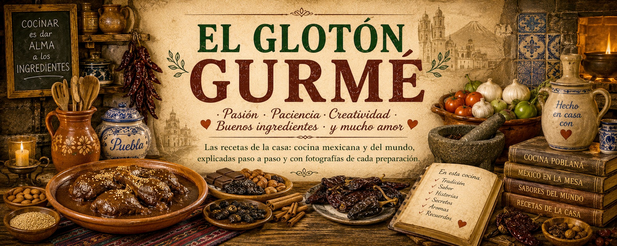 El Glotón Gurmé — recetas de la casa